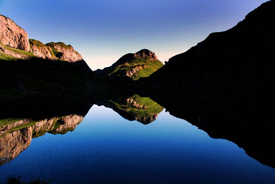 Spilausee, Uri, Schweiz 2009.